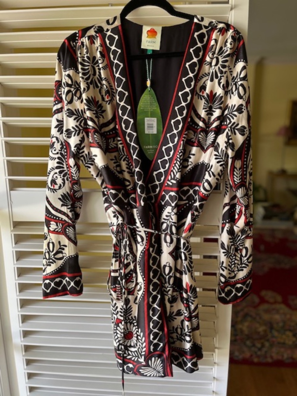 Farm Rio Wrap Dress - NWT - XL -